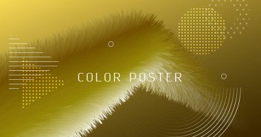 Altın Derece Arkaplan. Sıvı Özeti 