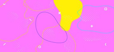 Çoklu Renkli Çocuk Şablonu. Moda Sıvı Tasarımı. 