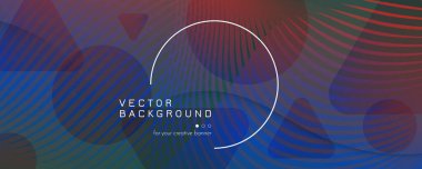 Sıvı Geometrik Soyut. Renk Dinamik Çizgisi 