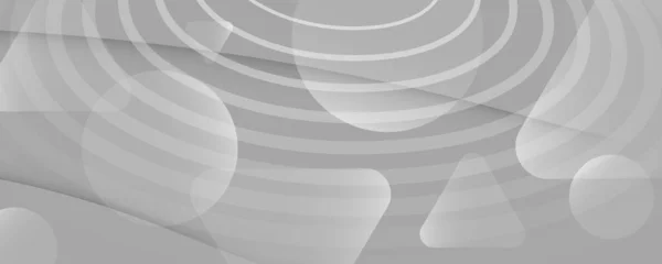 White Memphis Fluid Shapes. Lignes de flux 3d — Image vectorielle
