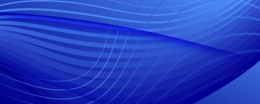 Mavi Fütürist Soyut. Yaratıcı Sıvı. 3d 