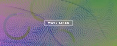 Akış Geometrik Soyut. Vektör Dinamik Çizgileri 