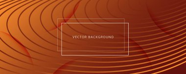 Dalga Akıcı Akış. Sarı Fütürist Hareketi. 3d 