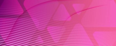 Renkli Akış Dalgası. Pembe Gradyan Hareketi. 3d Sıvı 