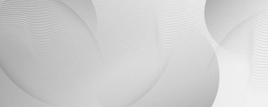 Beyaz Memphis Sıvı Şekilleri. 3d Akış Çizgisi Dokusu. 