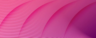 Renkli Akış Dalgası. Pembe Gradyan Hareketi. 3d Sıvı 