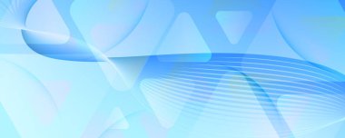 Mavi Gradyan Arkaplan. Soyut Sıvı Çizgisi 