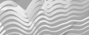 Beyaz Memphis Sıvı Şekilleri. Soyut Akış Çizgileri 