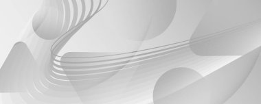 Gri Memphis Sıvı Şekilleri. Soyut Akış Çizgisi 