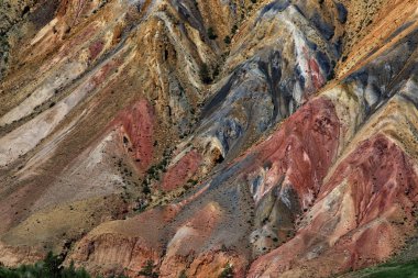 Altay. Güney Chui dağına aralığı. Kızıl-çene Nehri