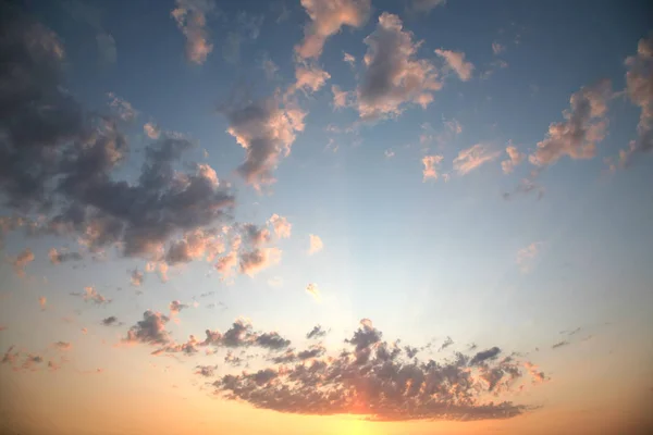 Morning Calm Wind While Clouds Sleeping Waiting Flow Sunlight — Stock Photo, Image