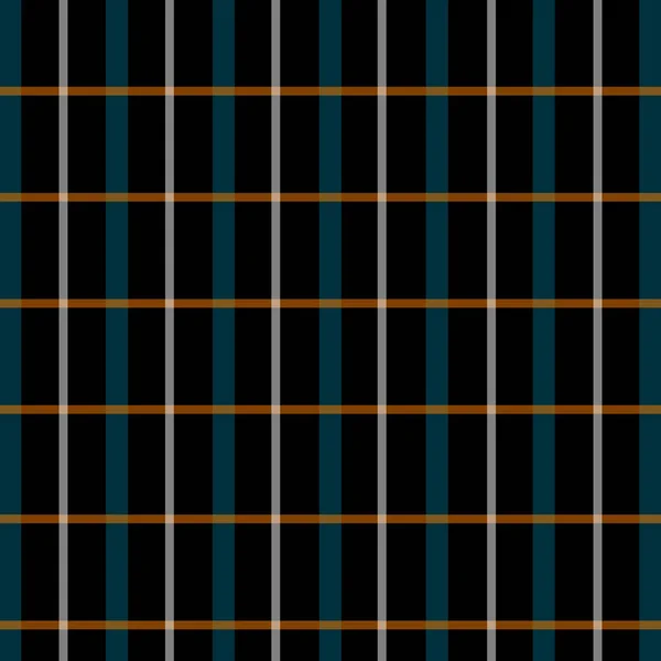 Modernes Karo Raster Mit Karierten Mustern Sanftem Orange Und Blau — Stockvektor