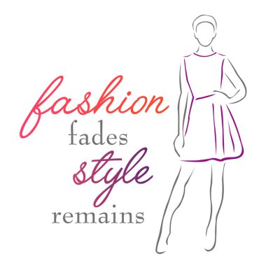 Moda stil kalır ilham alıntı olduğunu fashionista hakkında kaybolur