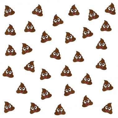 Mizah bok kaka emoji komik arka plan