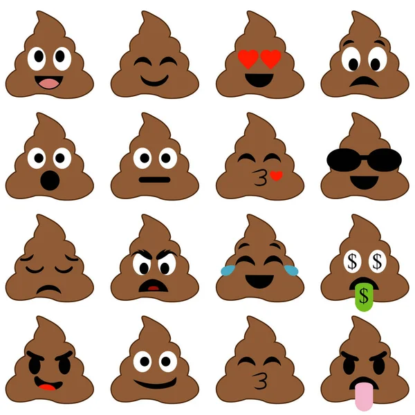 Poop Emoji Images Vectorielles Poop Emoji Vecteurs Libres De Droits Depositphotos
