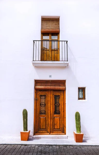Ibizan style villa in Denia Stock Image