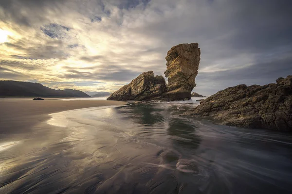 Playa de Bayas in Asturias, north of Spain — Stock Photo, Image