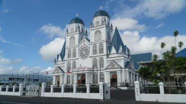 Sonra deprem 2009 yılında, Samoa yeniden Apia görkemli Immaculate Conception katedralde