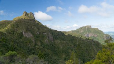 14km uzun Pinnacles yürüyüş muhteşem manzaralı, Coromandel Yarımadası, Yeni Zelanda