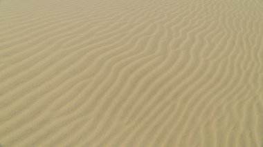 Dalgalı dalga kalıpları eski kumul yüzeyle Rüzgar, Yeni Zelanda tarafından görünümünü