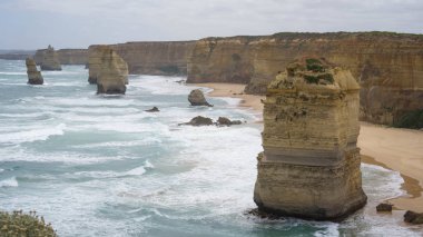 Port Campbell Ulusal Parkı'nda On iki Havari'nin görünümü, Avustralya