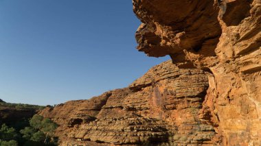 Avustralya'da büyük bir Kings Canyon
