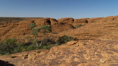 Avustralya'da büyük bir Kings Canyon