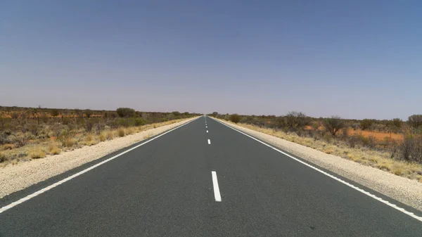 Vyhlídkový Pohled Stuarta Highway Mezi Adelaide Darwinem Austrálie — Stock fotografie