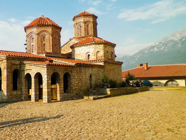 Monastère Saint Naum Macédoine Architecture Religion Concept — Photo