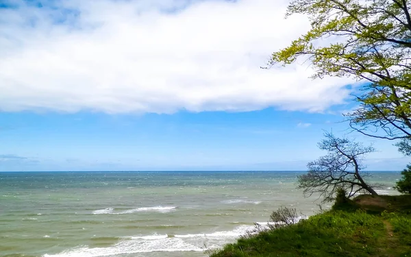 Schöne Ostseeküste Jastrzebia Gora Polen Reise Und Erkundungskonzept — Stockfoto