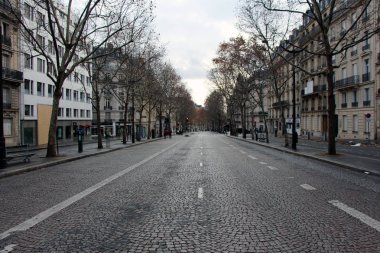Sarı ceketli Paris. Mouvement des Gilets sarılığı. 8 Aralık.
