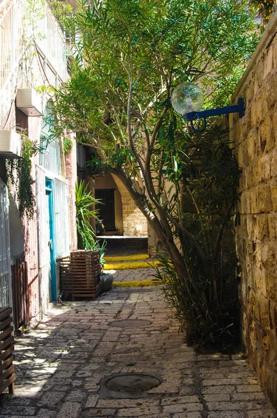 Old Yaffo street — Zdjęcie stockowe