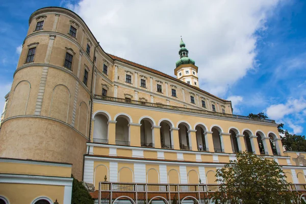 Mikulov Jedním Nejnavštěvovanějších Míst Jižní Moravě České Republi — Stock fotografie