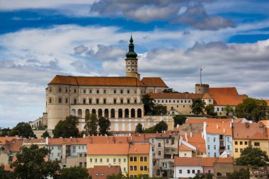 Mikulov çek Republi Güney Moravya en çok ziyaret edilen yerlerden biri