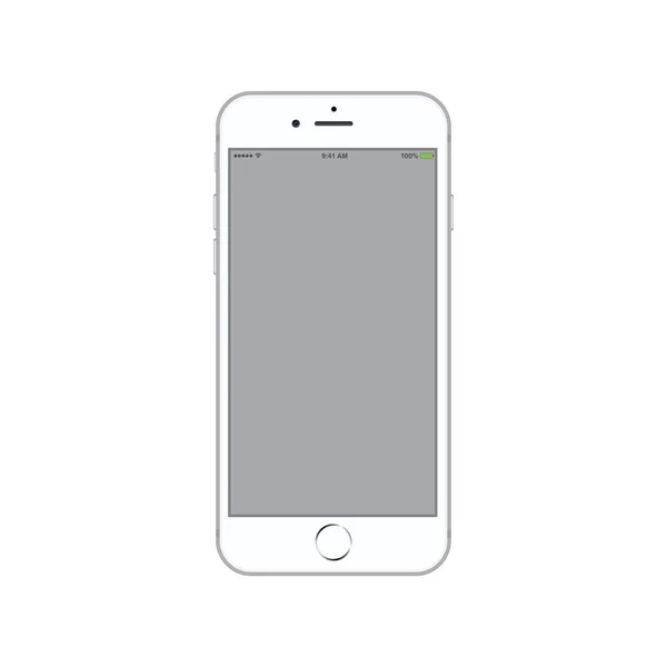 Apple Iphone Nuevo Teléfono Móvil Android Pantalla Táctil Realista Smartphone — Vector de stock