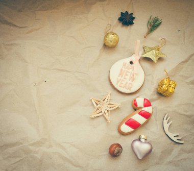 Noel süsleri/tonda fotoğraf