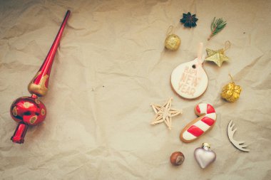 Noel süsleri/tonda fotoğraf