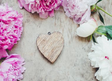 güzel peonies çiçek arka plan üzerinde kapat