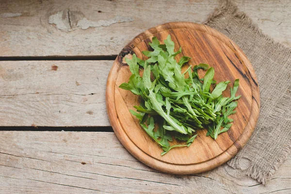 Arugula Grappolo Sfondo Primo Piano — Foto Stock