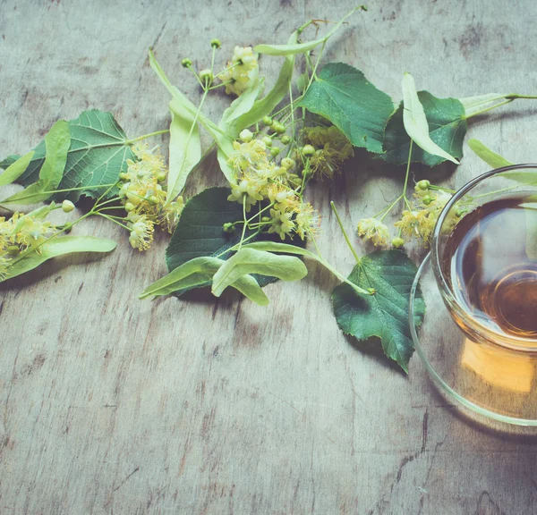 Herbal Tea Background Close — Stock Photo, Image