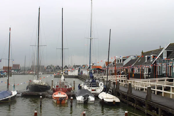 Marken Гавані Північна Голландія — стокове фото