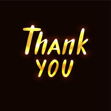 Teşekkür ederim metin logo, el ilanı, afiş, davetiye veya tebrik kartı, kartpostal, tipografi poster için vektör Illustration. El ile yazılmış modern yazı. Dokulu arka plan üzerinde ilham alıntı.