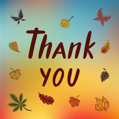 Teşekkür ederim metin tipografi poster, logo, afiş, banner, tebrik kartı veya kartpostal için vektör çizim.