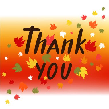 Teşekkür ederim metin tipografi poster, logo, afiş, banner, tebrik kartı veya kartpostal için vektör çizim.