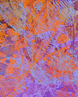 Çağdaş sanat. El sanat yapılmış. Renkli doku. Modern sanat. Yağlı boya darbeleri. Darbeleri. Sanatsal arka plan görüntüsü. Soyut resim tuval üzerine.