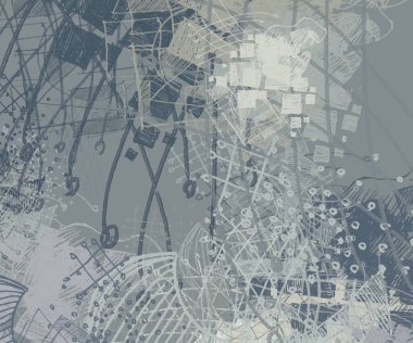 Çağdaş sanat. El sanat yapılmış. Renkli doku. Modern sanat. Yağlı boya darbeleri. Darbeleri. Sanatsal arka plan görüntüsü. Soyut resim tuval üzerine.