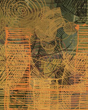 Çağdaş sanat. El sanat yapılmış. Renkli doku. Modern sanat. Yağlı boya darbeleri. Darbeleri. Sanatsal arka plan görüntüsü. Soyut resim tuval üzerine.