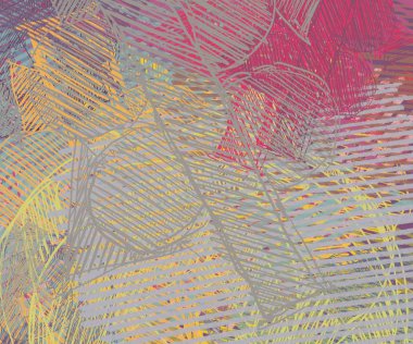 Çağdaş sanat. El sanat yapılmış. Renkli doku. Modern sanat. Yağlı boya darbeleri. Darbeleri. Sanatsal arka plan görüntüsü. Soyut resim tuval üzerine.