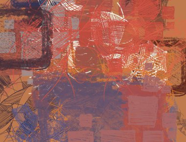 Çağdaş sanat. El sanat yapılmış. Renkli doku. Modern sanat. Yağlı boya darbeleri. Darbeleri. Sanatsal arka plan görüntüsü. Soyut resim tuval üzerine.