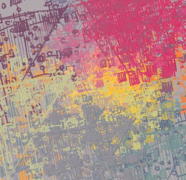 Çağdaş sanat. El sanat yapılmış. Renkli doku. Modern sanat. Yağlı boya darbeleri. Darbeleri. Sanatsal arka plan görüntüsü. Soyut resim tuval üzerine.